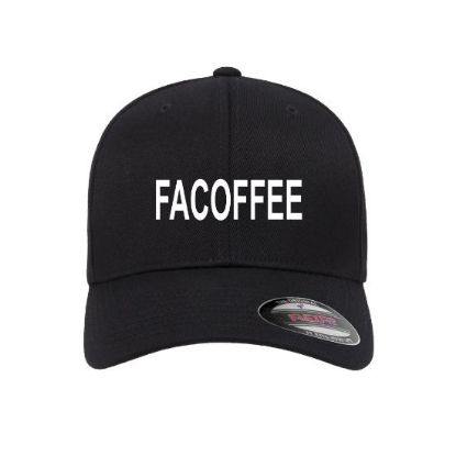Picture of FACOFFEE Embroidered Flexfit Fitted Ball Cap