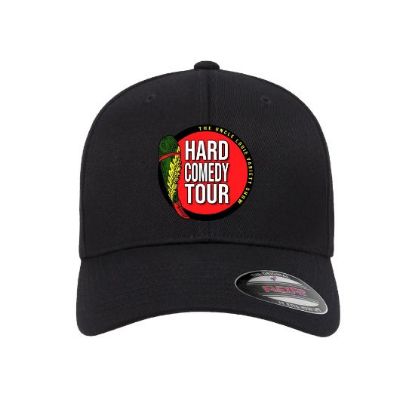 Picture of HARD COMEDY TOUR Embroidered Flexfit Fitted Ball Cap