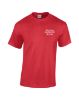 Picture of Red & White Day Adult Red Tee