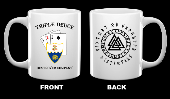 Picture of Triple Deuce Victory or Valhalla Set of 2 Mugs