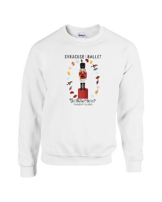 Picture of Syracuse City Ballet Nutcracker Crewneck Sweatshirt (kids and adults sizes)